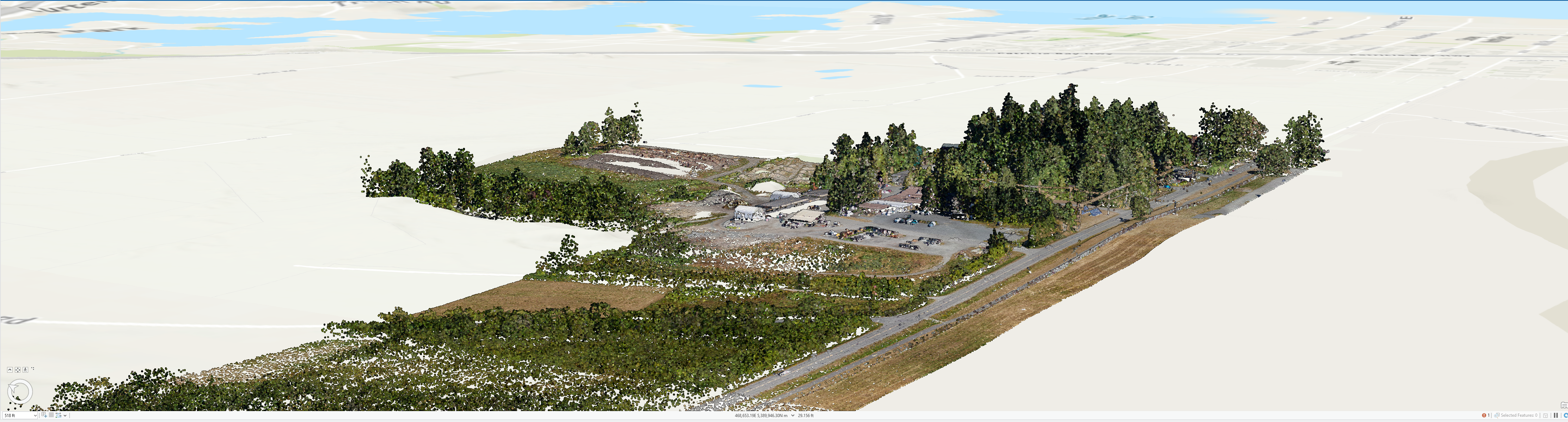 LiDAR Data processing and DEM Generation